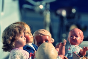 Kindheit Puppen